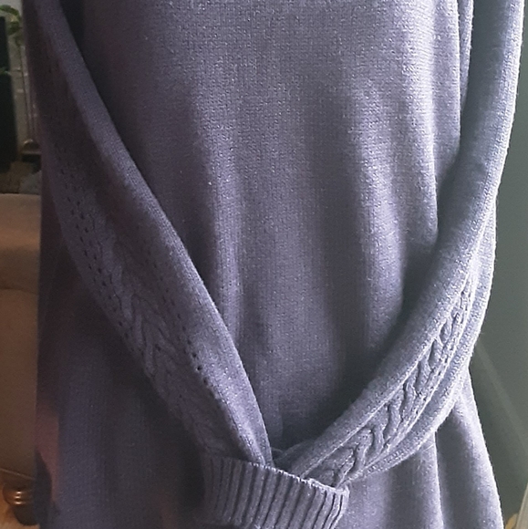 WOMENS RELAXED PURPLE SWEATER XL - Picture 2 of 4
